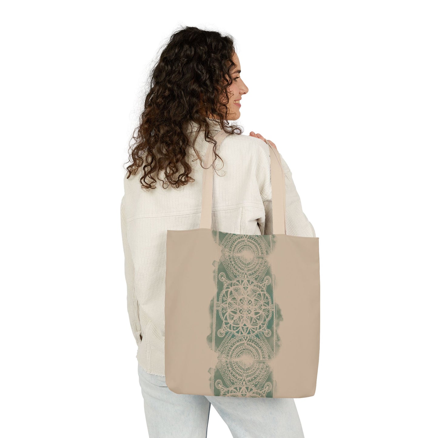 Mandala Fusion Natural | Canvas Tote Bag