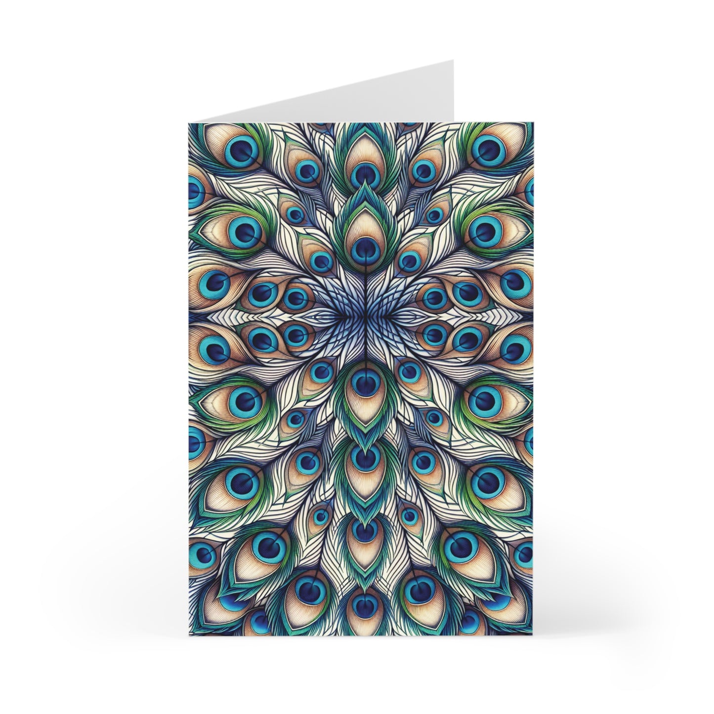 'Celestial Plumage' | Greeting Cards Set of 7 for Every Occasion