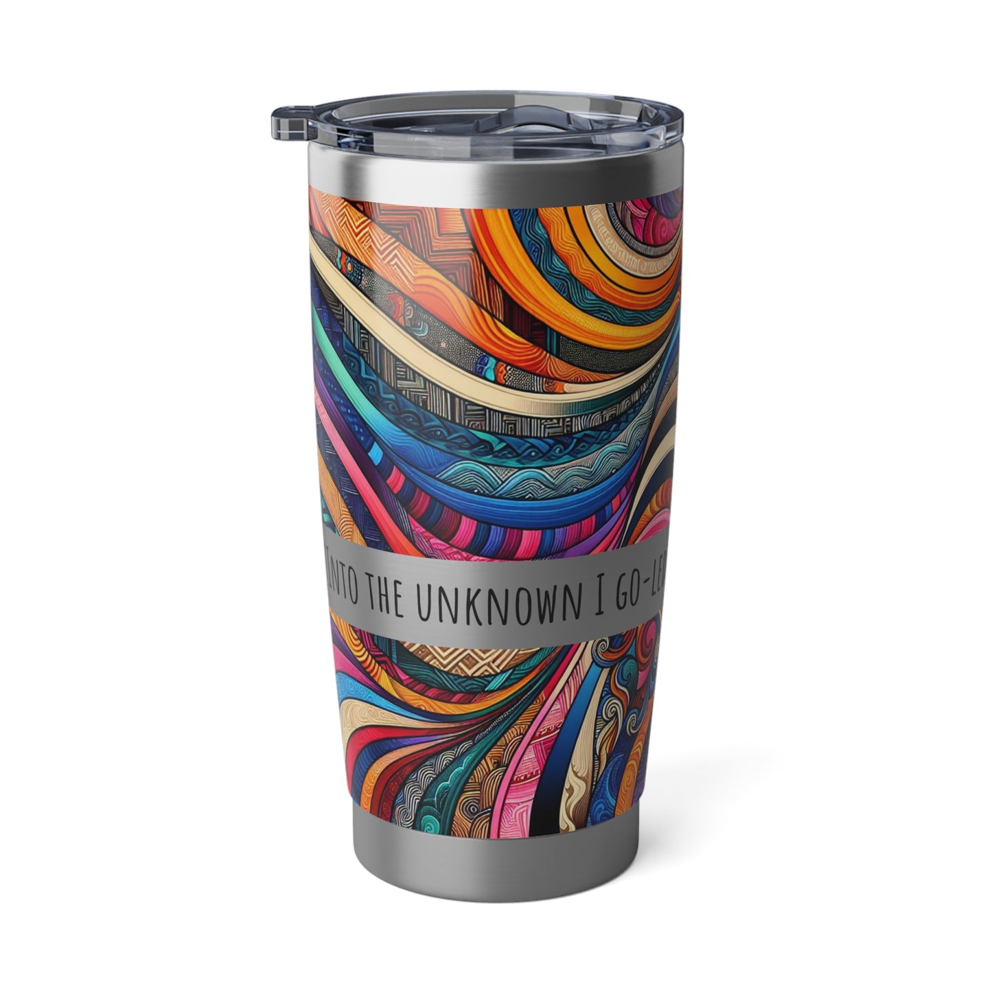 Vagabond 20oz Tumbler -  'Into the unknown I go'