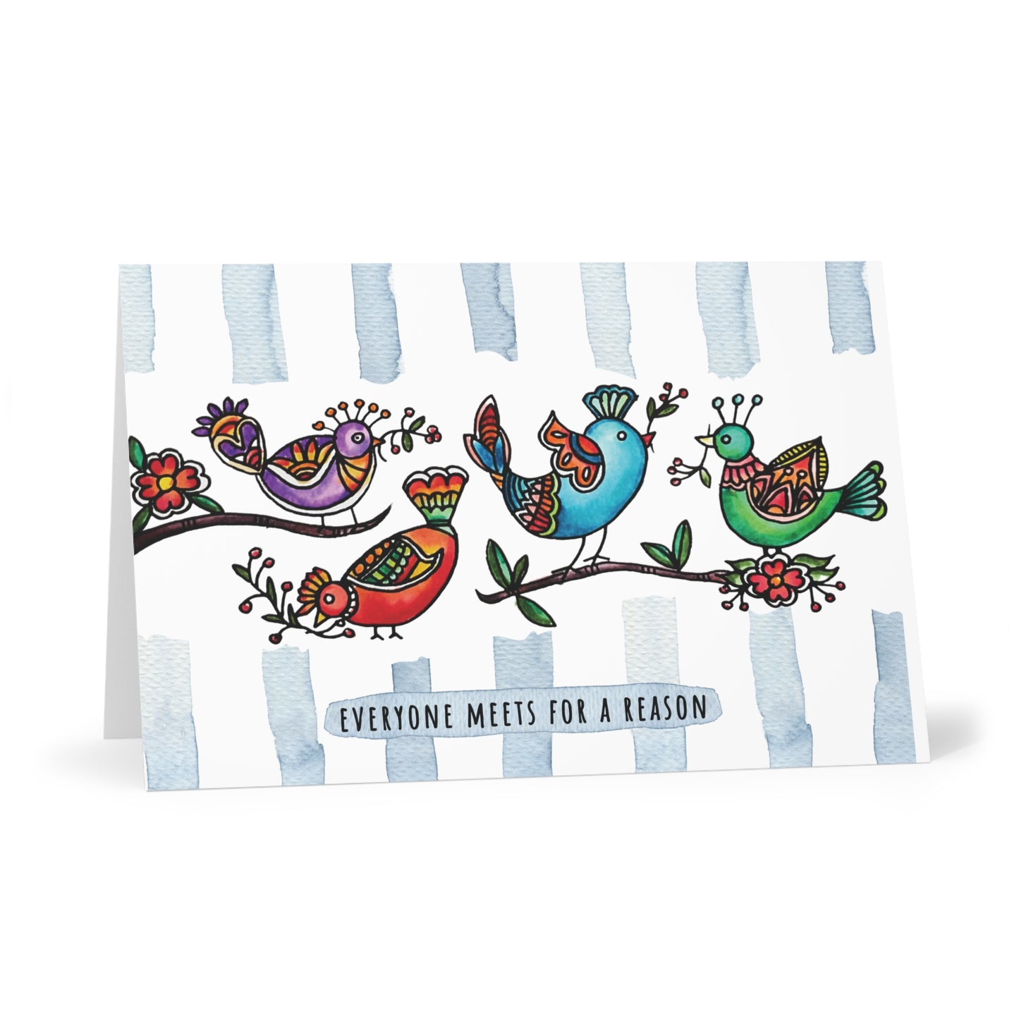 We meet for a reason | Greeting Cards Set of 7 for Every Occasion