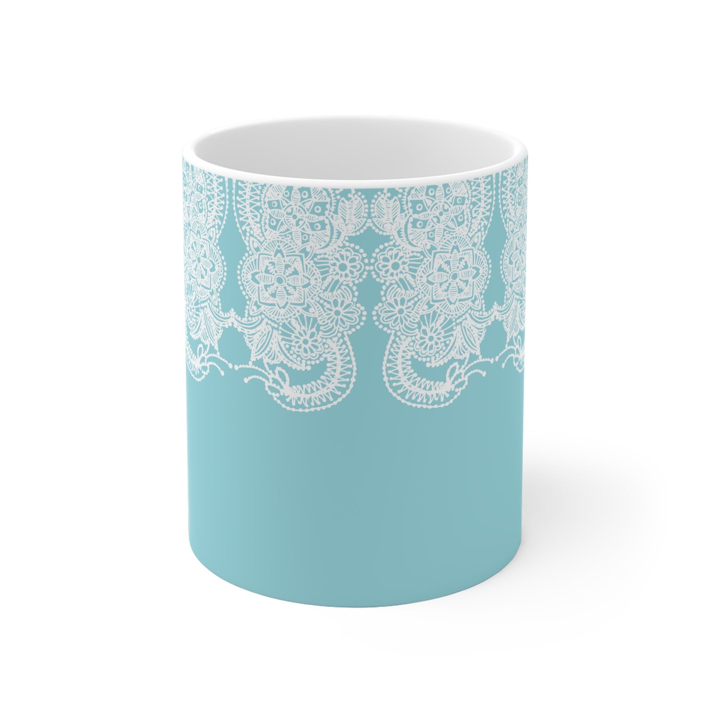Copy of Colorful Artistic Ceramic Mug - Lefkaro in Blue