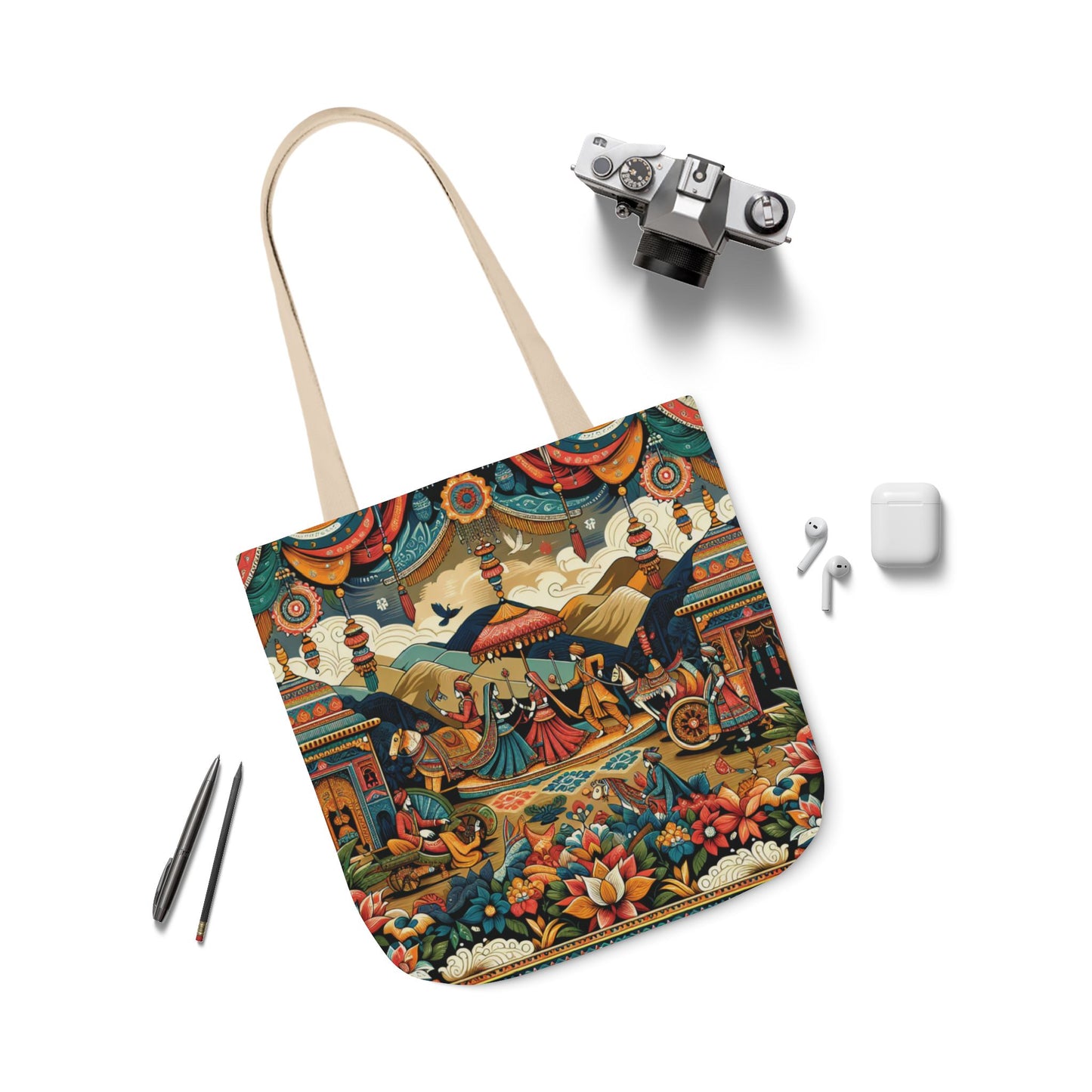 'Rajputana Tales'| Canvas Tote Bag