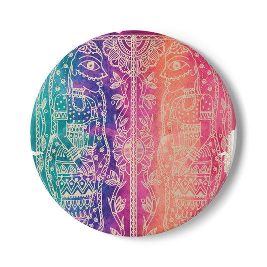 Observe | Reflect | Discover -Ceramic Coaster