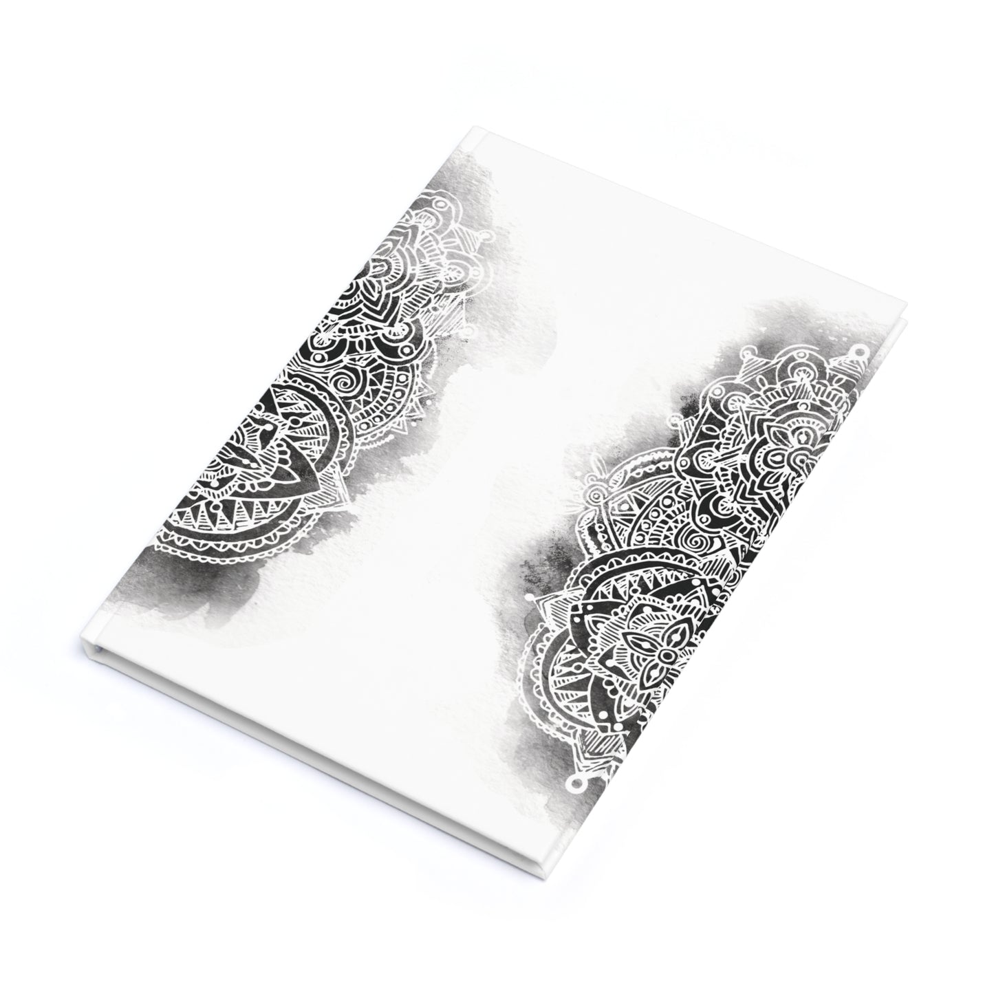 Misty Mandala | Madhubani Fusion  - Hardcover Journal - A5