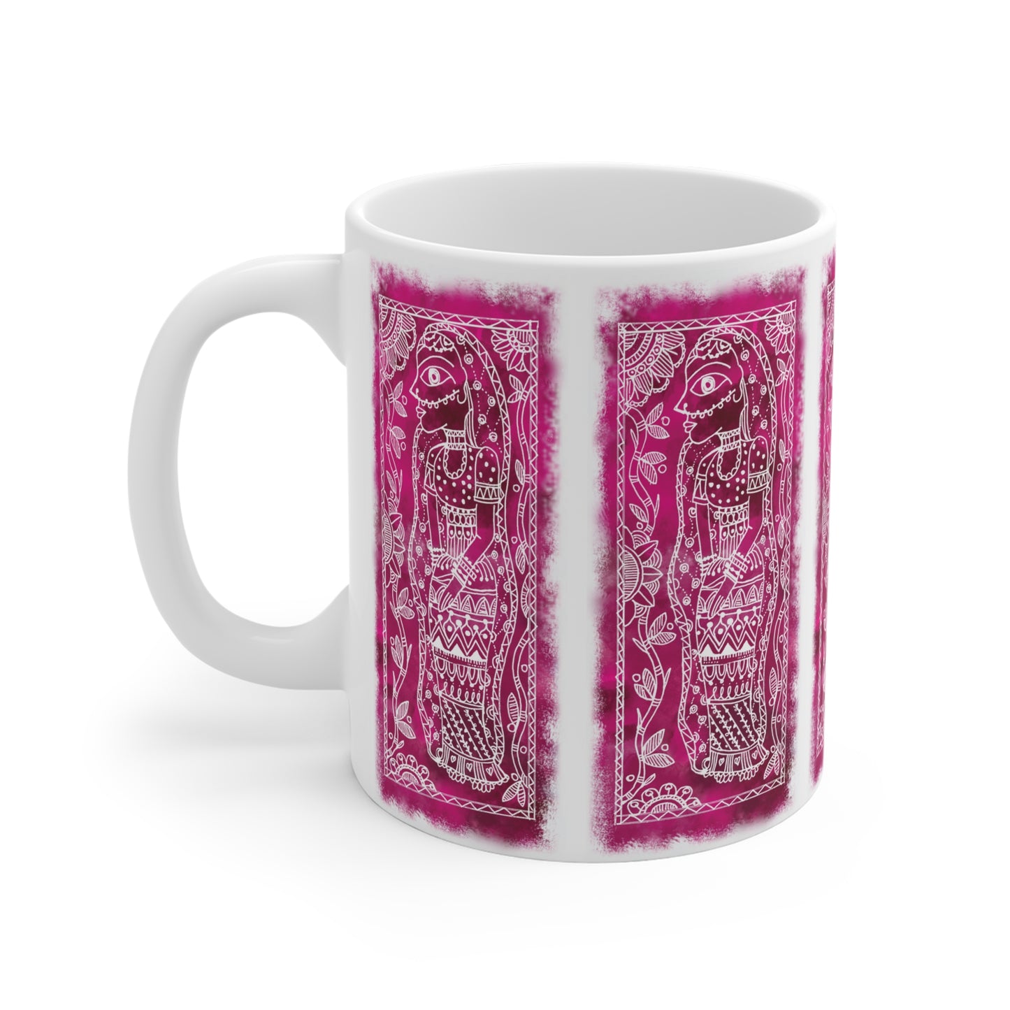 Colorful Artistic Ceramic Mug | 'Ranis Vibe'