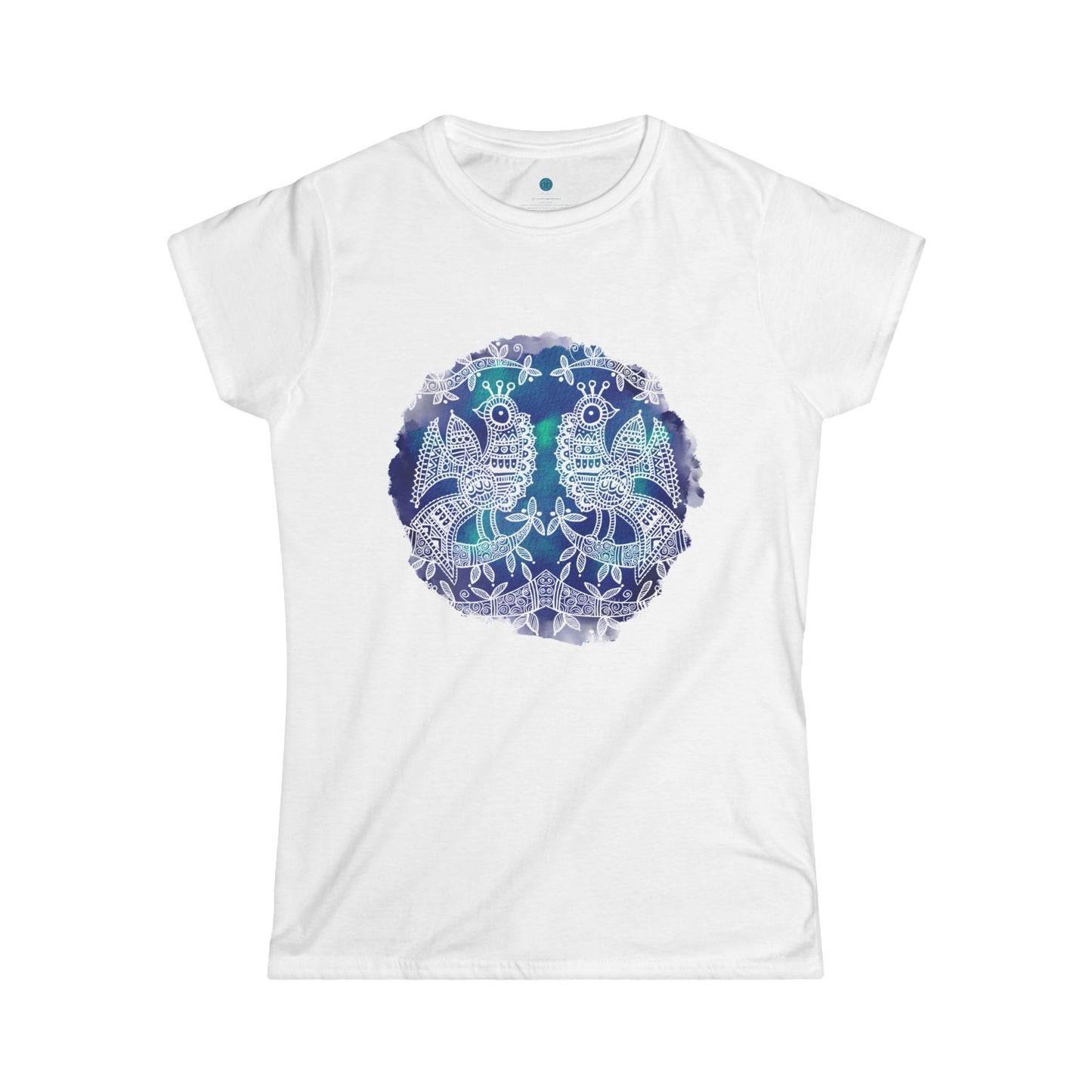 Women's Softstyle Tee | 'Mayura'  Majestic Bird