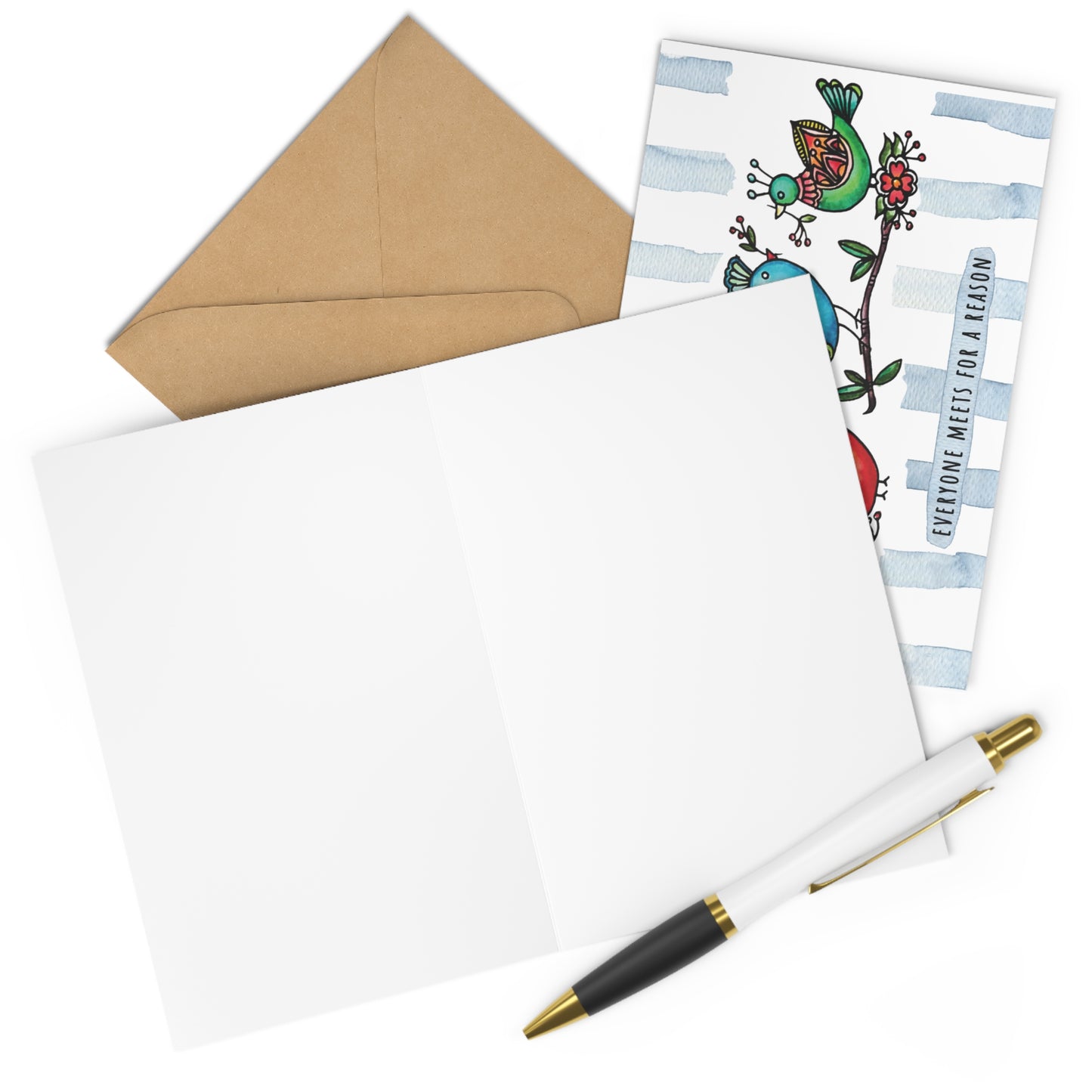 We meet for a reason | Greeting Cards Set of 7 for Every Occasion