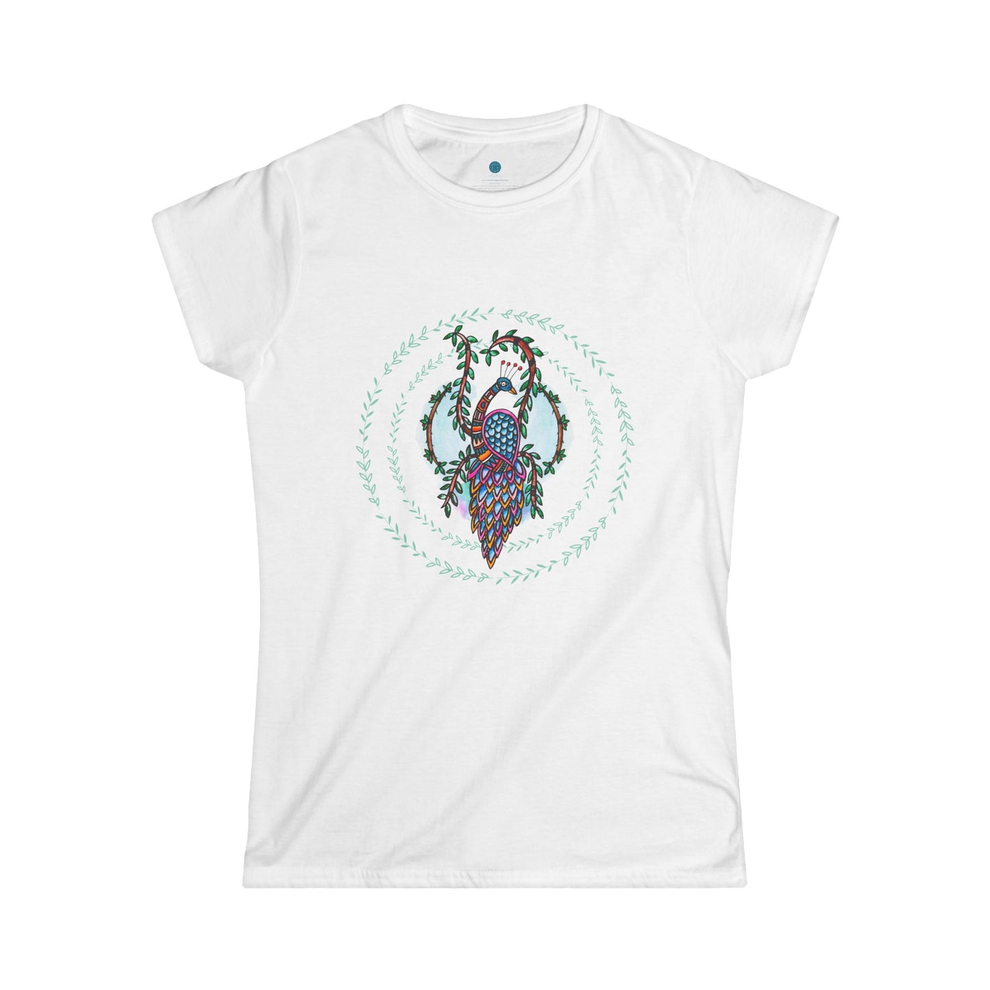 Women's Softstyle Tee | 'Heras Vision' - Majestic Bird