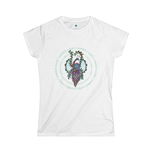 Women's Softstyle Tee | 'Heras Vision' - Majestic Bird