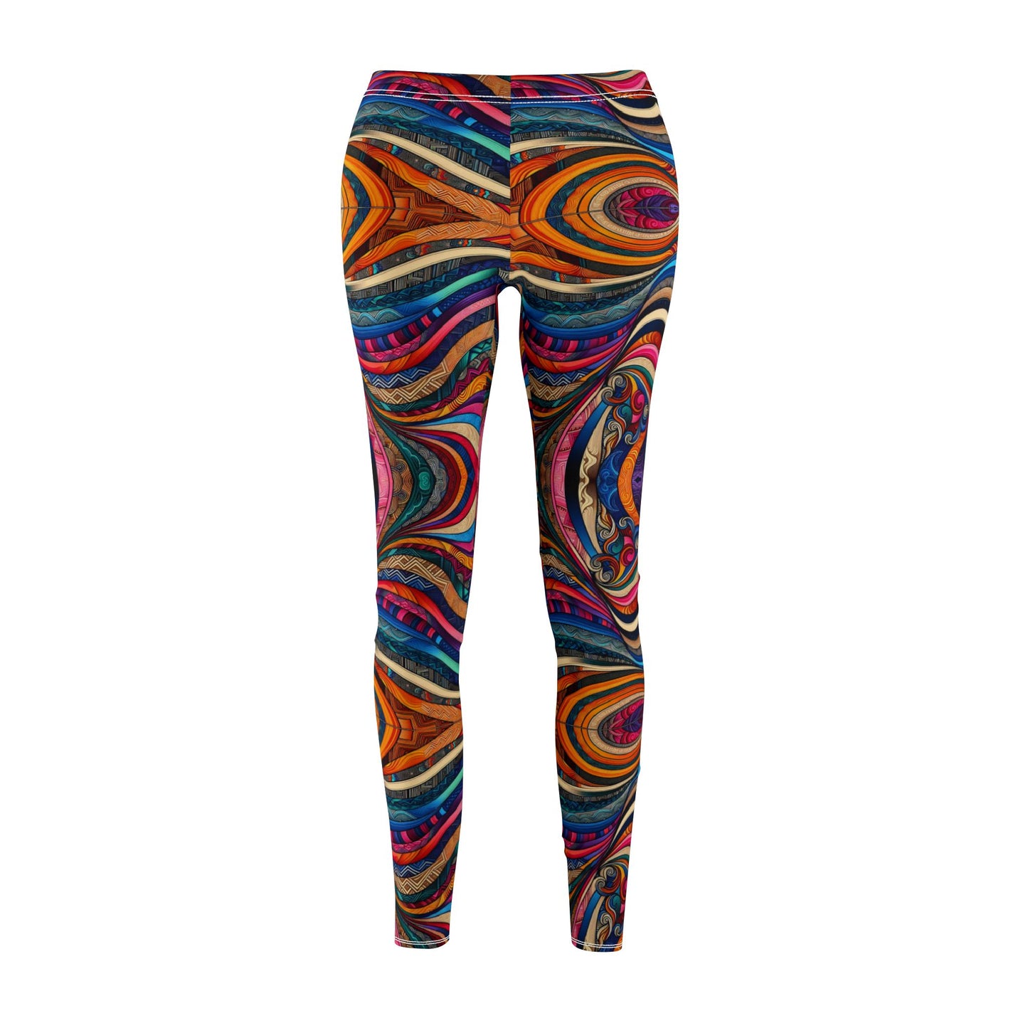 "Into the Unknown I Go" - Co-creating | Casual Leggings – Comfortable Mid-Rise Activewear for Yoga & Everyday Wear