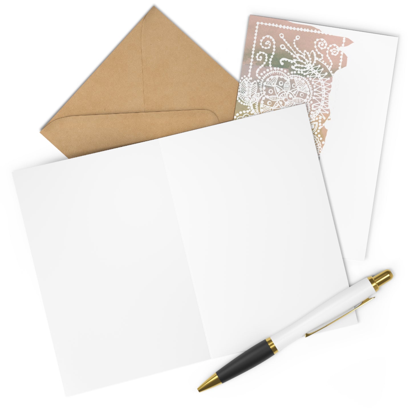 Pastel Mandala fusion | Greeting Cards Set of 7 for Every Occasion