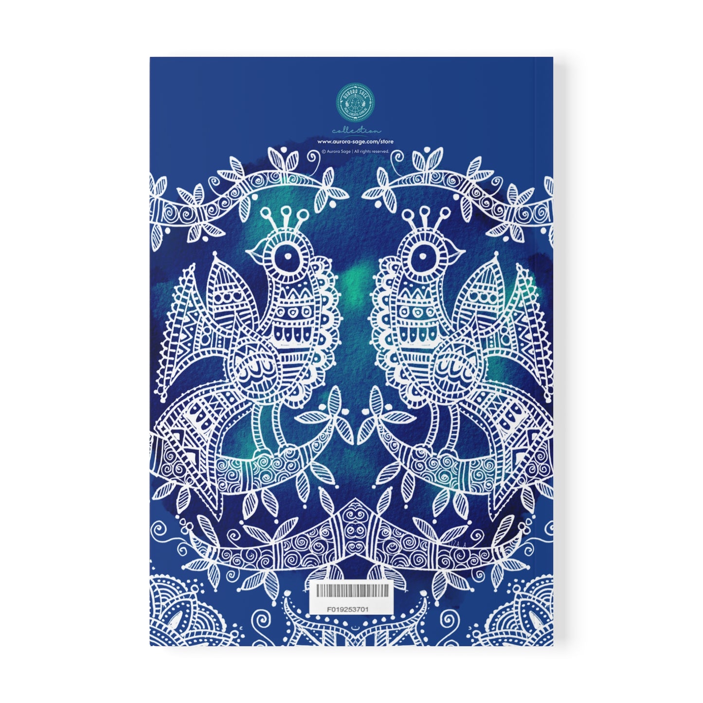'Mayura' - Majestic Birds | A5 Notebook SoftCover