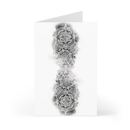 Misty Mandala | Greeting Cards Set of 7 for Every Occasion