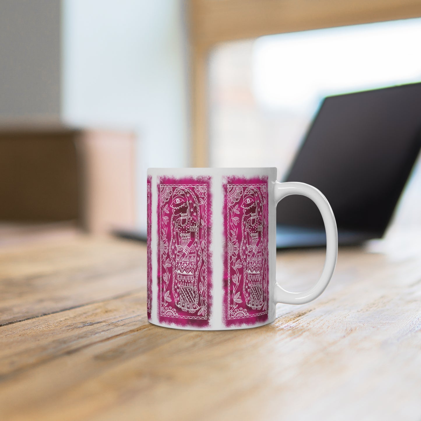 Colorful Artistic Ceramic Mug | 'Ranis Vibe'