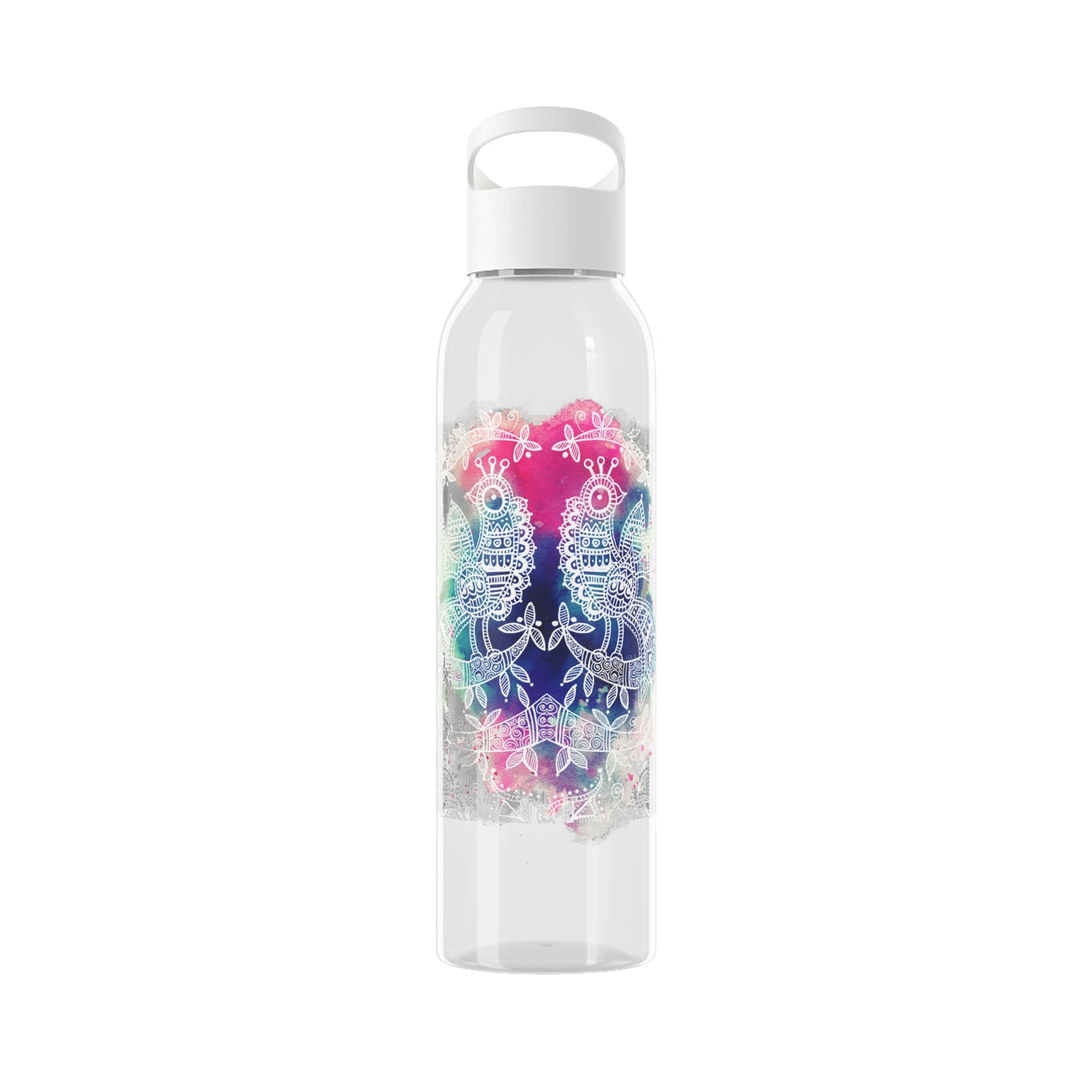 'Pavo Majestic Birds' | Sky Water Bottle - Stylish Insulated Bottle