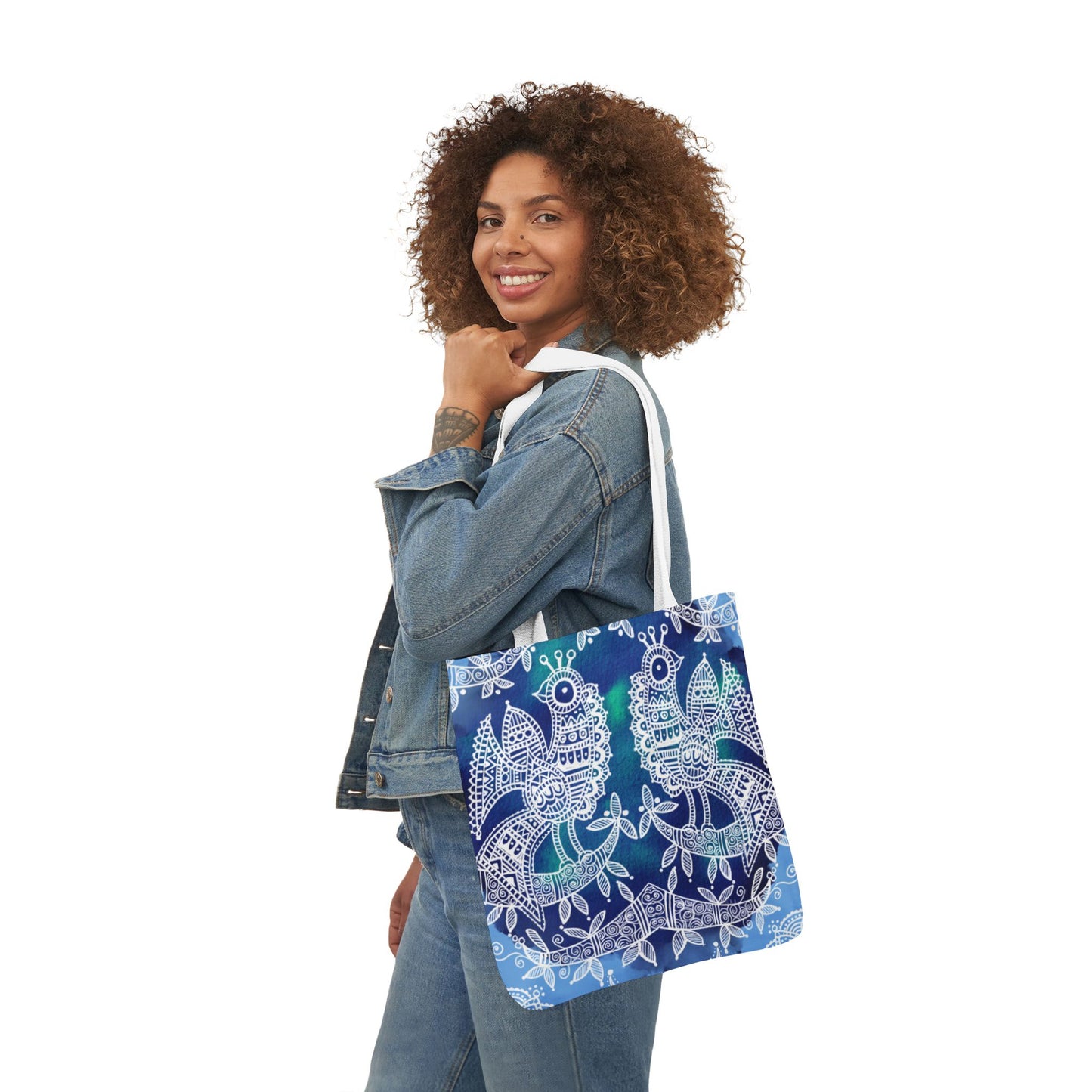 'Mayura' Majestic Bird | Canvas Tote Bag