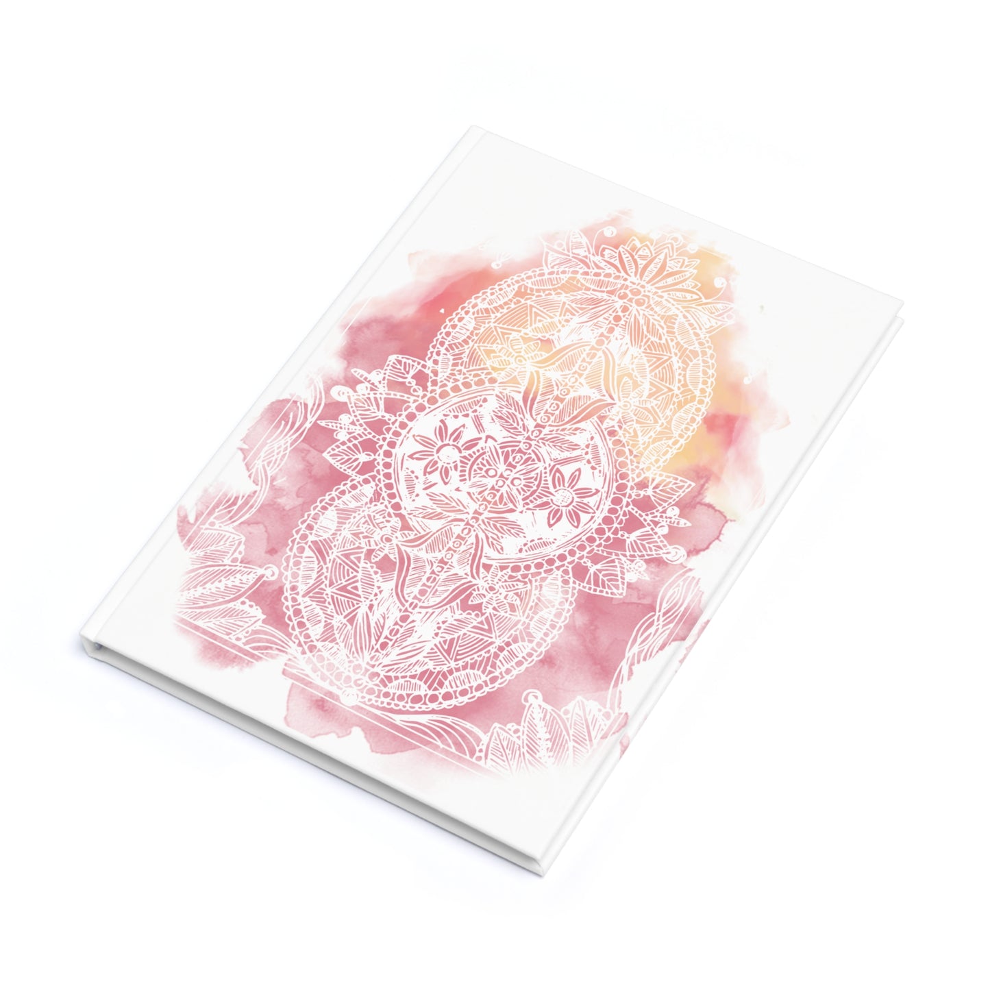 Sorbet Mandala | Madhubani Fusion  - Hardcover Journal - A5