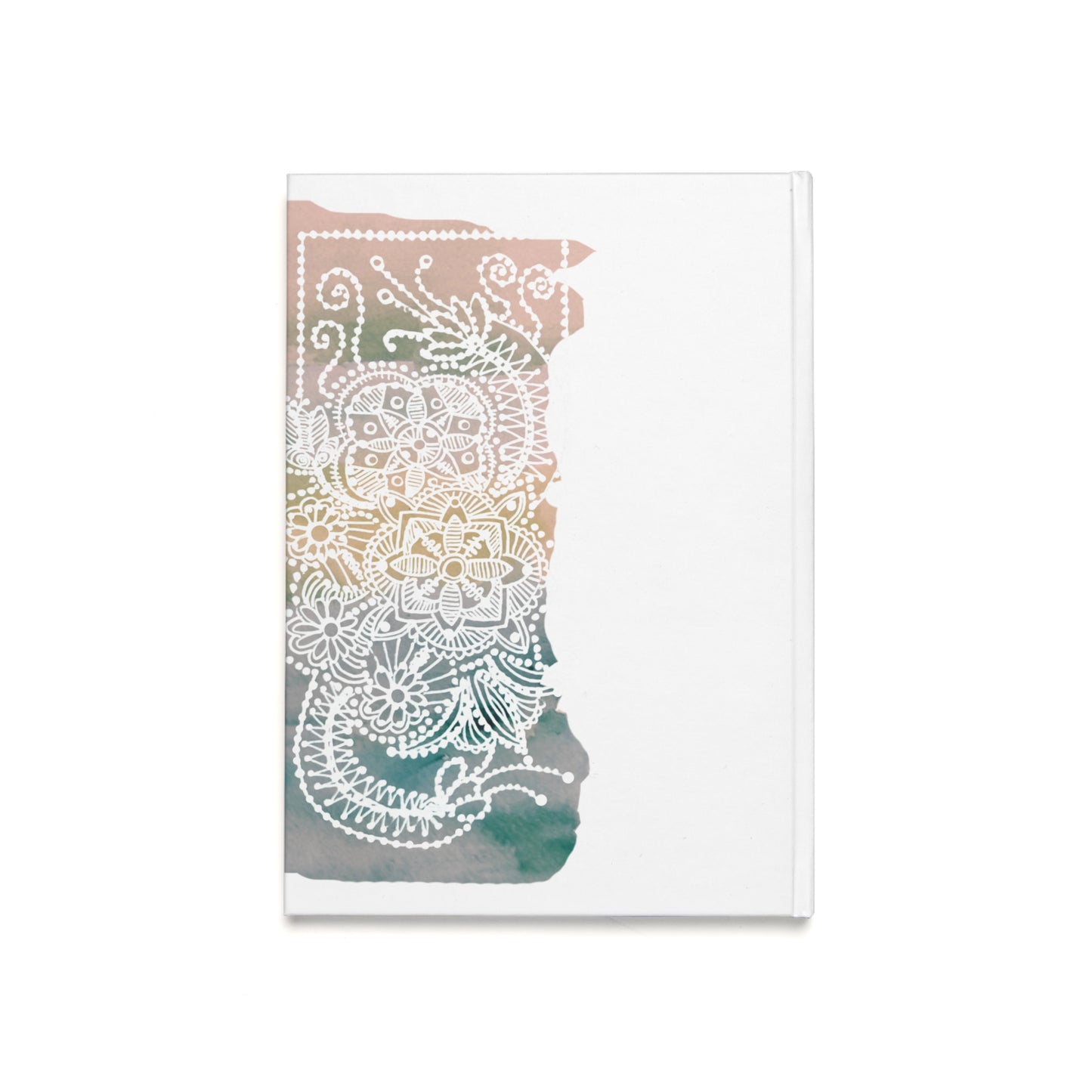 Pastel Mandala Fusion  | Hardcover Journal - A5