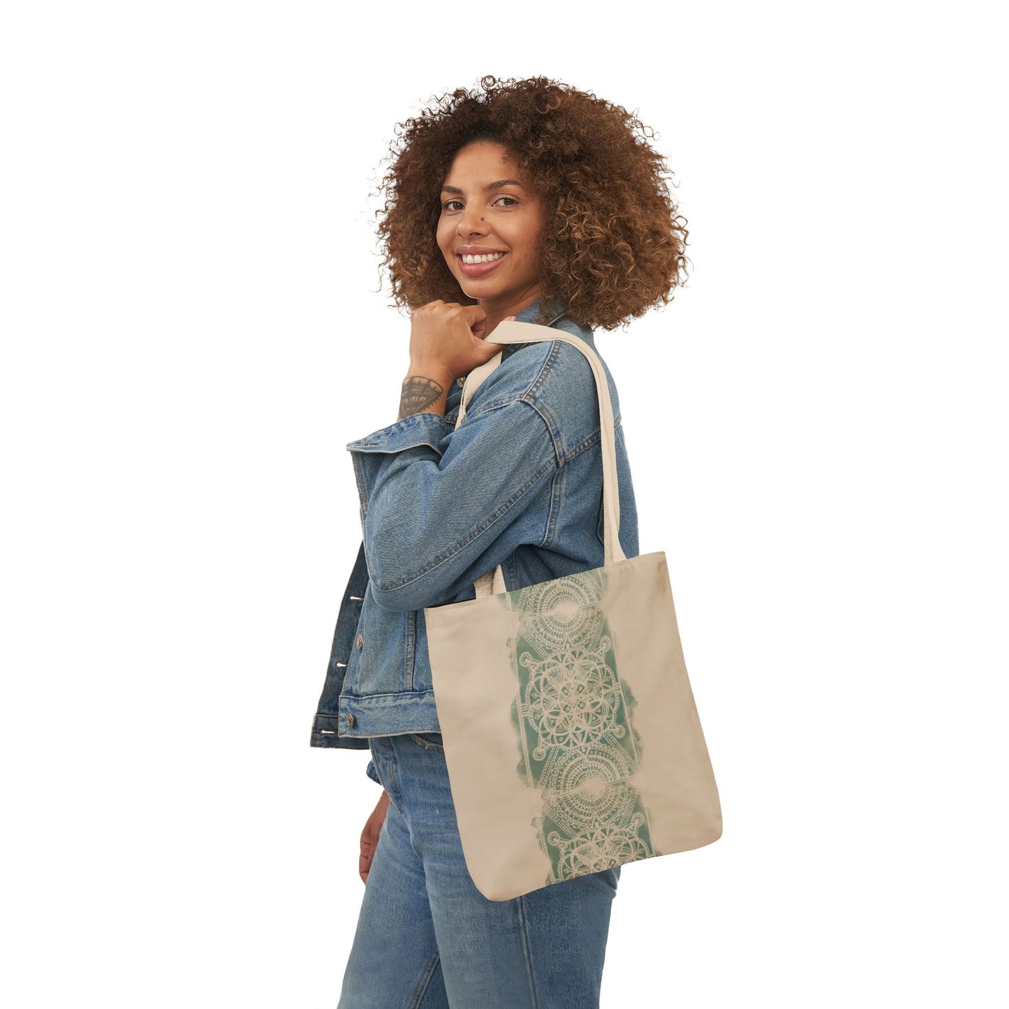 Mandala Fusion Natural | Canvas Tote Bag