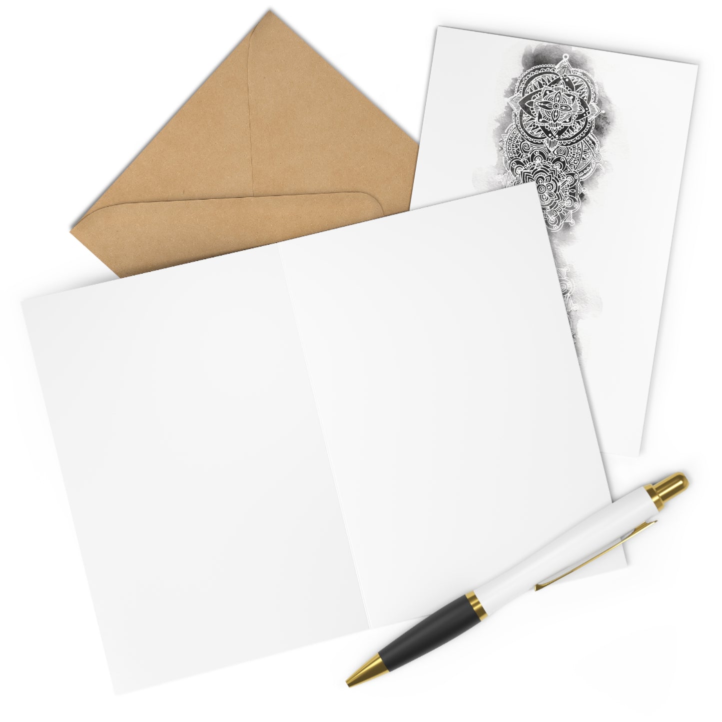 Misty Mandala | Greeting Cards Set of 7 for Every Occasion