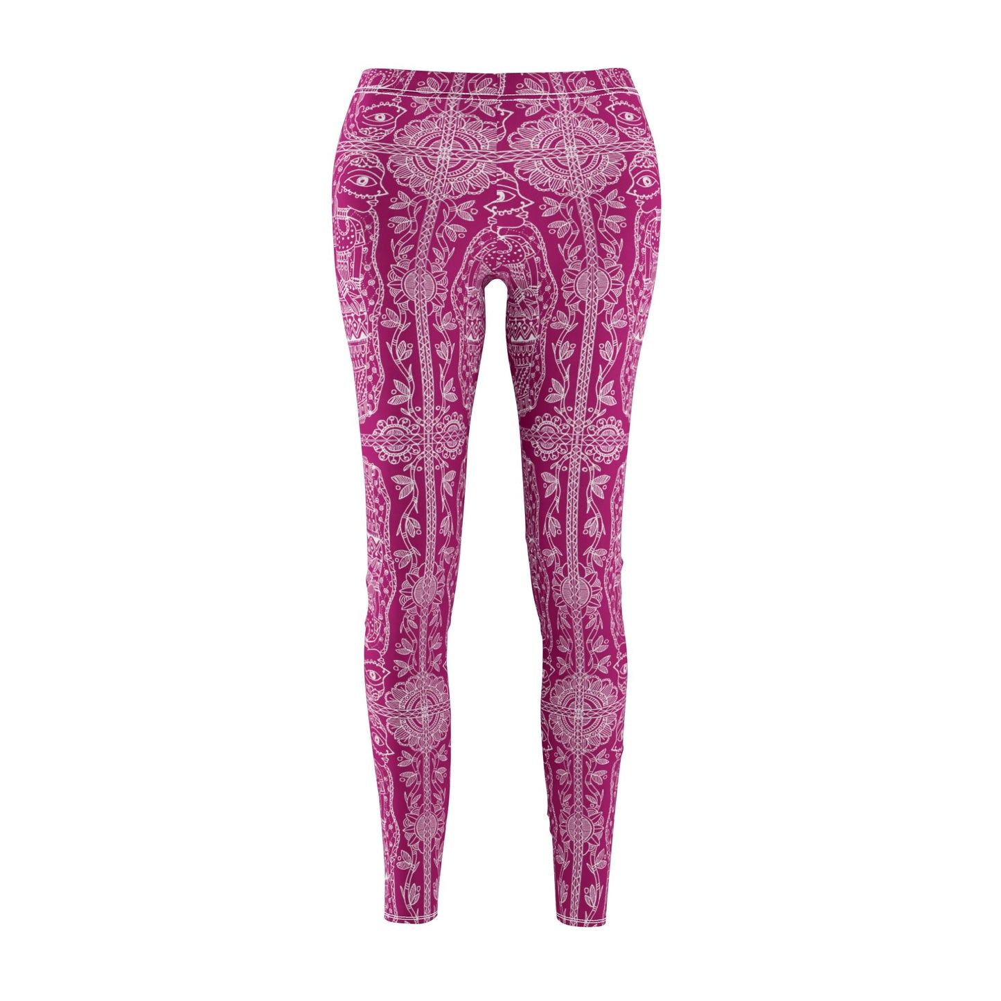 'Ranis Vibe' |  Casual Leggings – Comfortable Mid-Rise Activewear for Yoga & Everyday Wear