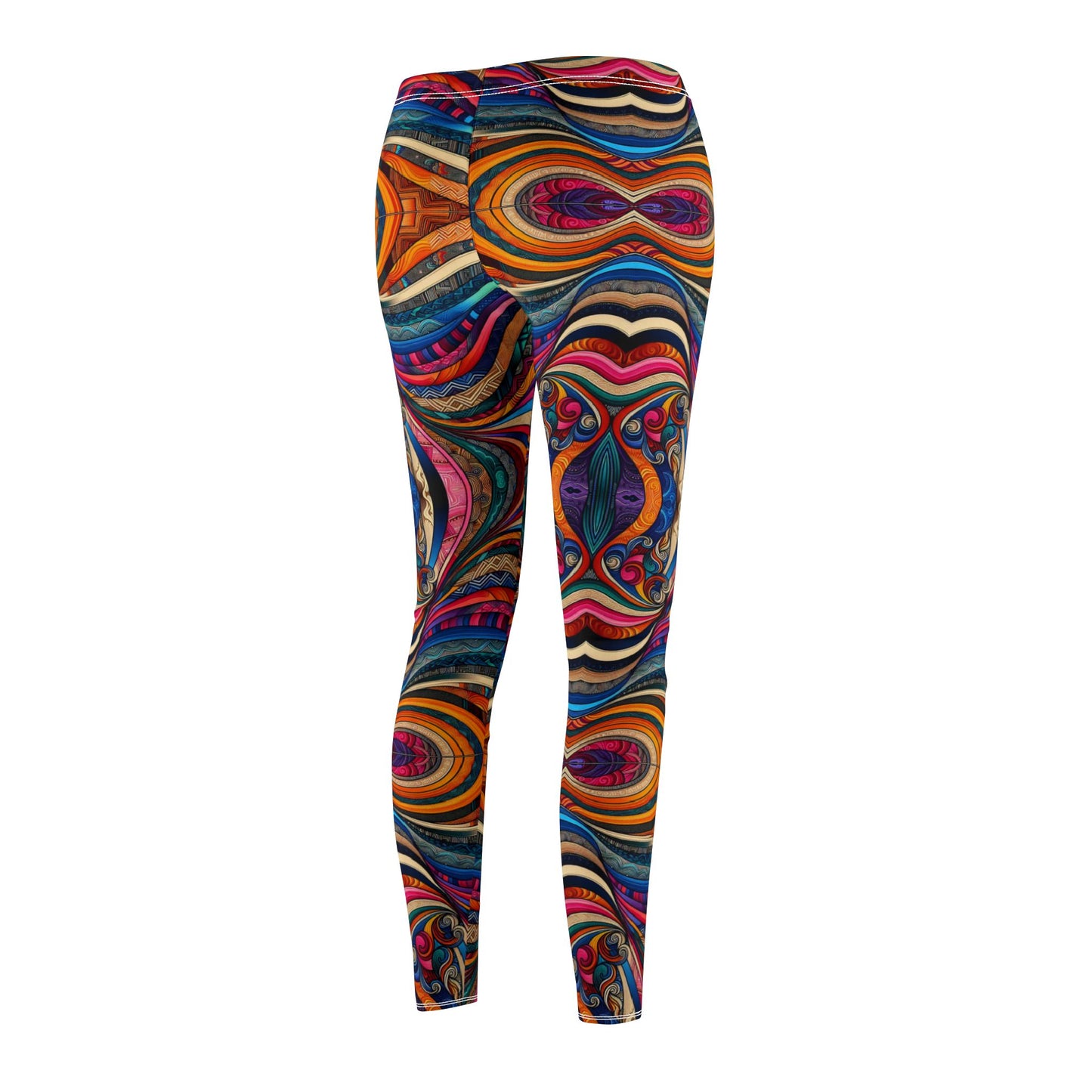 "Into the Unknown I Go" - Co-creating | Casual Leggings – Comfortable Mid-Rise Activewear for Yoga & Everyday Wear