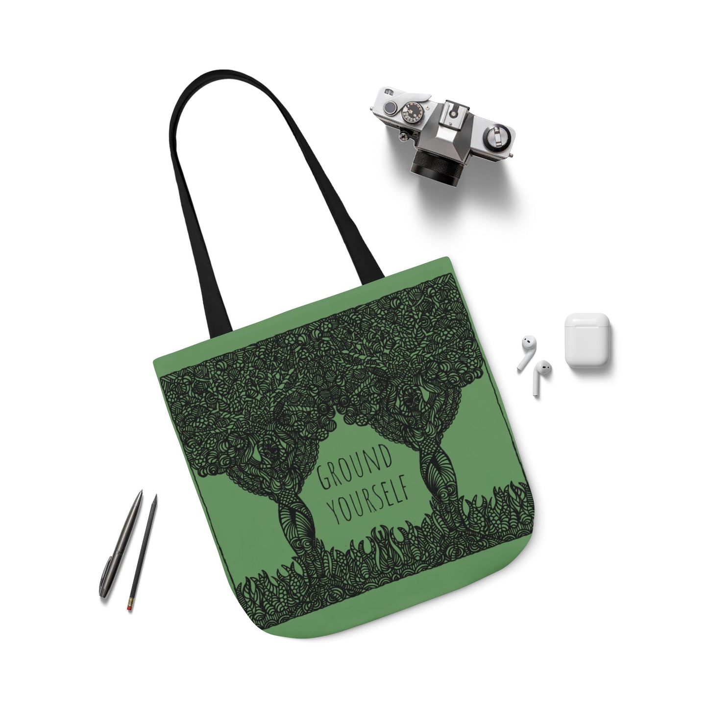 'Ground Yourself' |  Canvas Tote Bag
