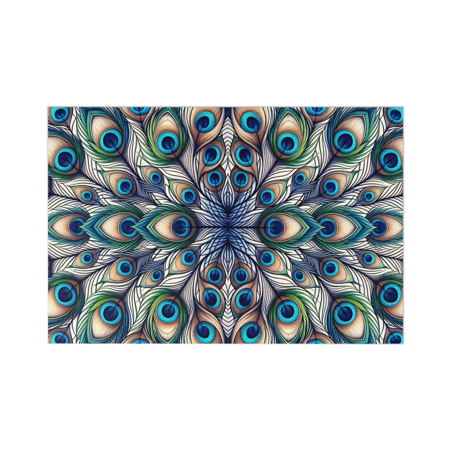 'Celestial Plumage' Postcard Set (7 pcs) - Perfect for Heartfelt Messages