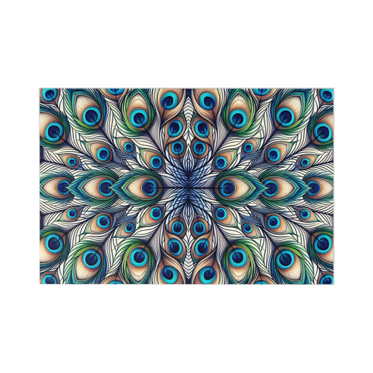 'Celestial Plumage' Postcard Set (7 pcs) - Perfect for Heartfelt Messages