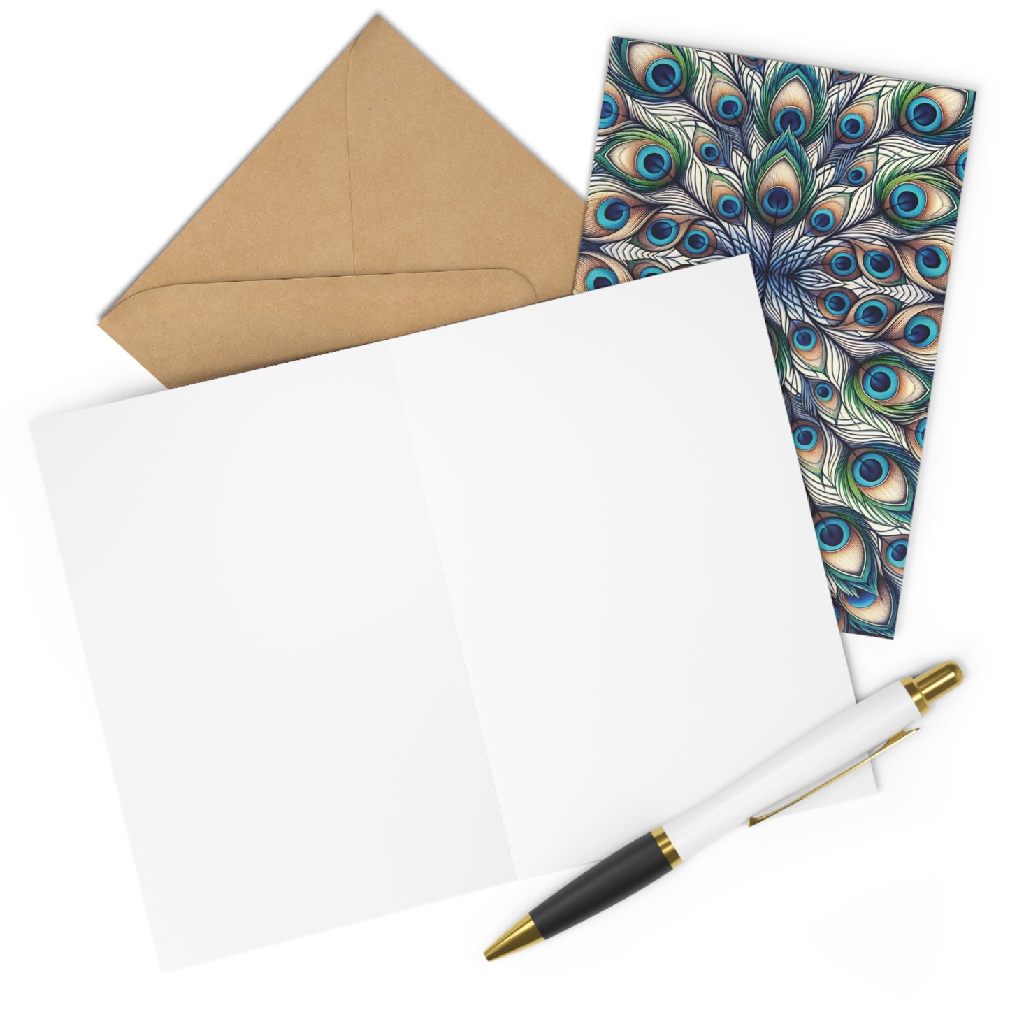 'Celestial Plumage' | Greeting Cards Set of 7 for Every Occasion