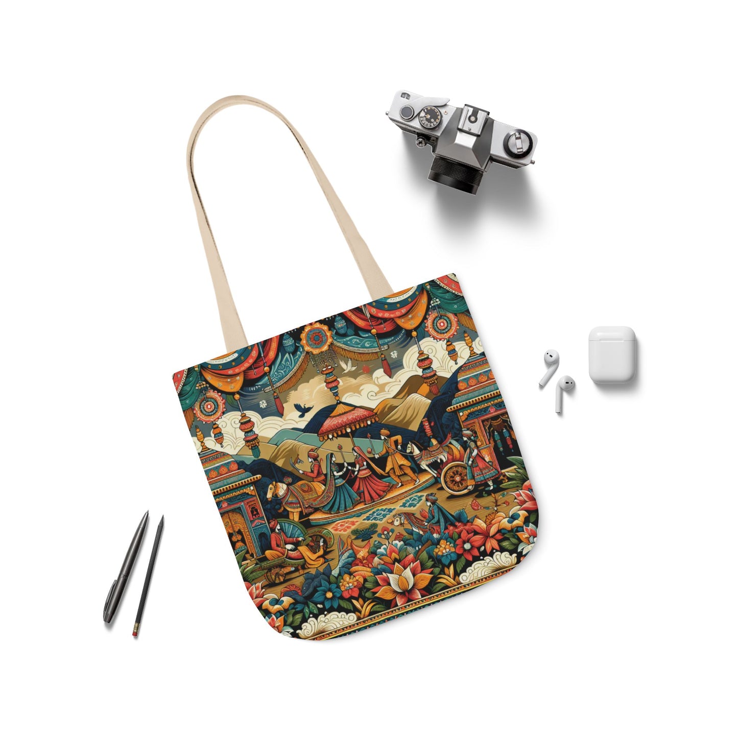 'Rajputana Tales'| Canvas Tote Bag