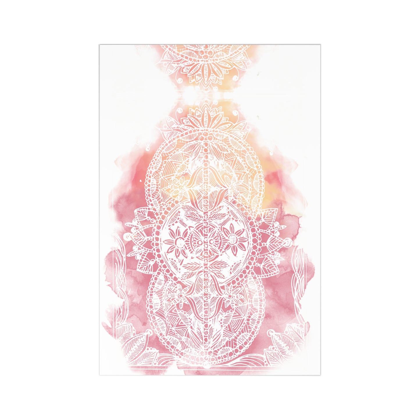 Sorbet Mandala |  Postcard Set (7 pcs) - Perfect for Heartfelt Messages