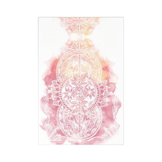 Sorbet Mandala |  Postcard Set (7 pcs) - Perfect for Heartfelt Messages