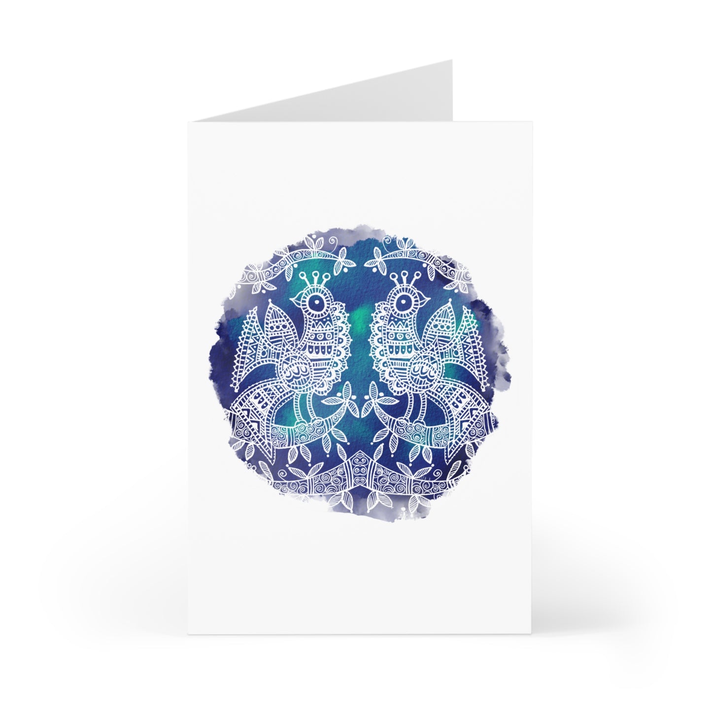 'Mayura' Majestic Bird |  Greeting Cards Set of 7  for Every Occasion
