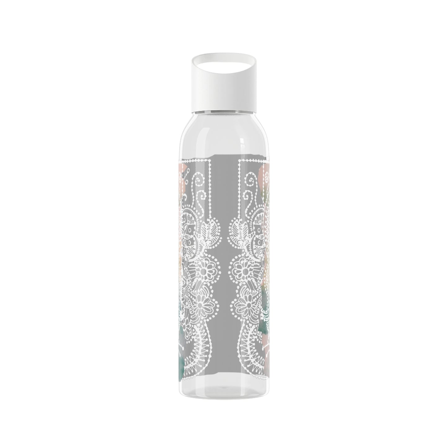 Pastel Mandala Fusion | Sky Water Bottle - Stylish Insulated Bottle