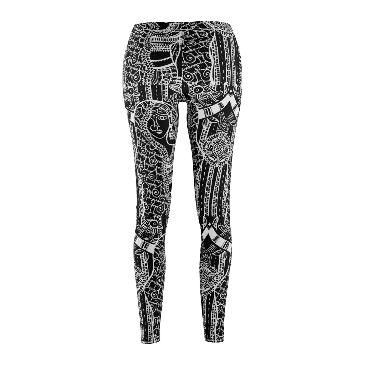 'Priyas Promise' |  Casual Leggings – Comfortable Mid-Rise Activewear for Yoga & Everyday Wear