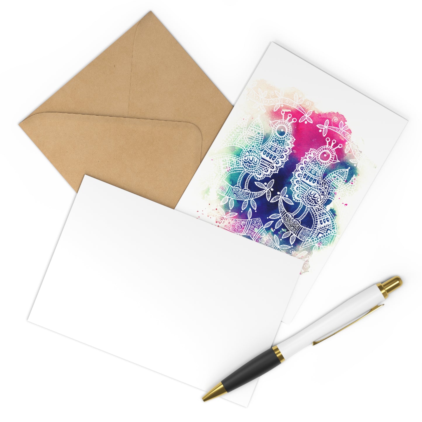 'Pavo' Majestic Bird -  Postcard Set (7 pcs) - Perfect for Heartfelt Messages