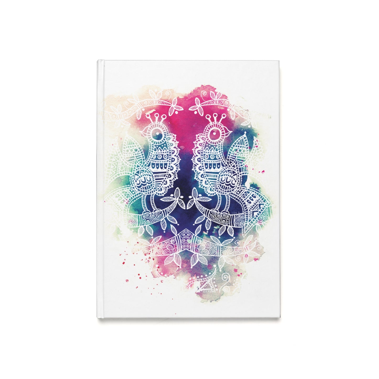 'Pavo' - Majestic Bird - Hardcover Journal - A5
