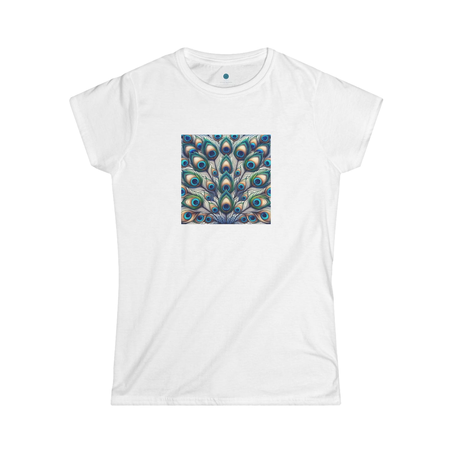 Women's Softstyle Tee | 'Celestial Plumage'
