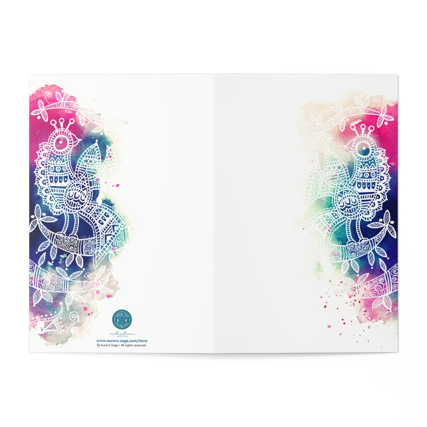 'Pavo' Majestic Bird | Greeting Cards Set of 7 for Every Occasion