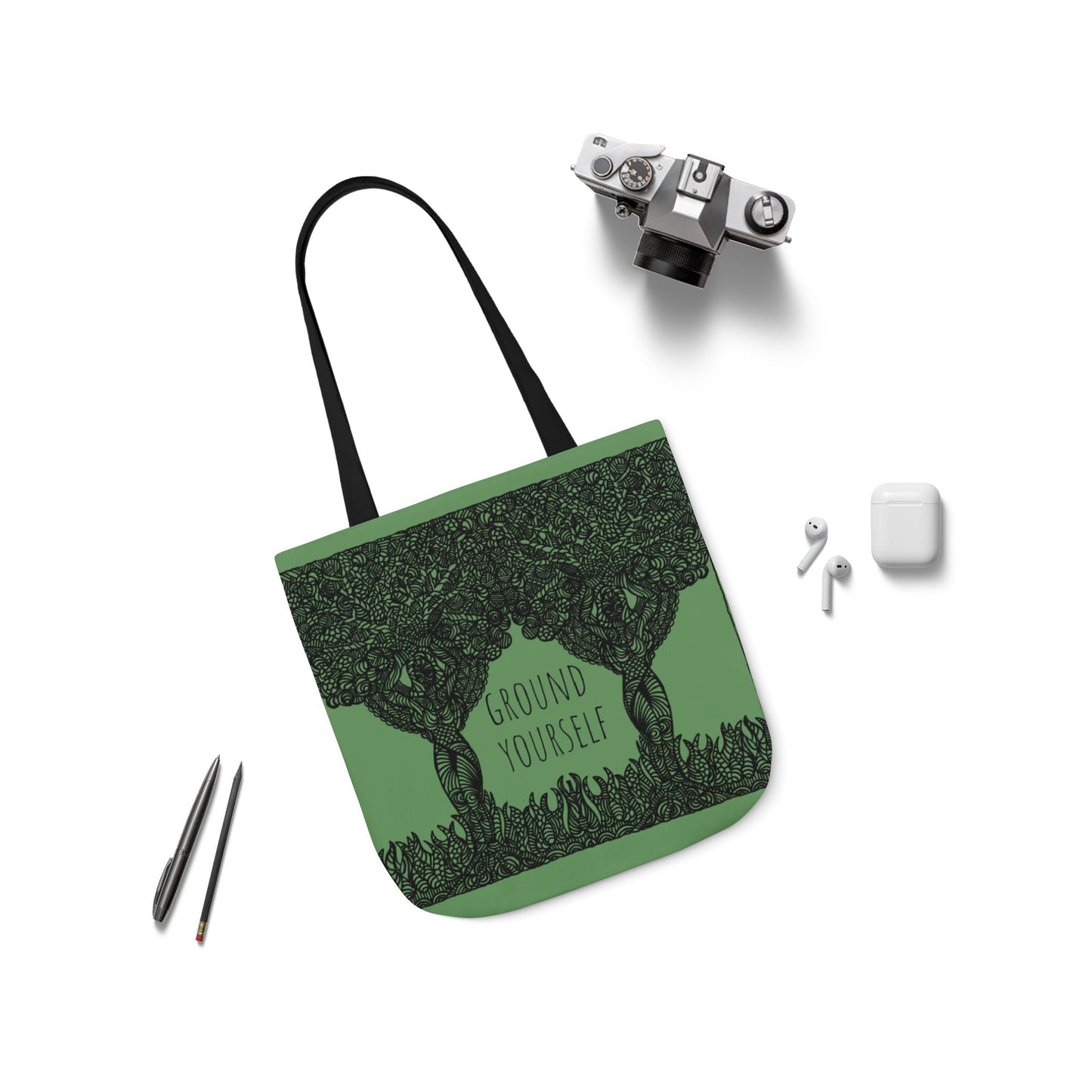 'Ground Yourself' |  Canvas Tote Bag