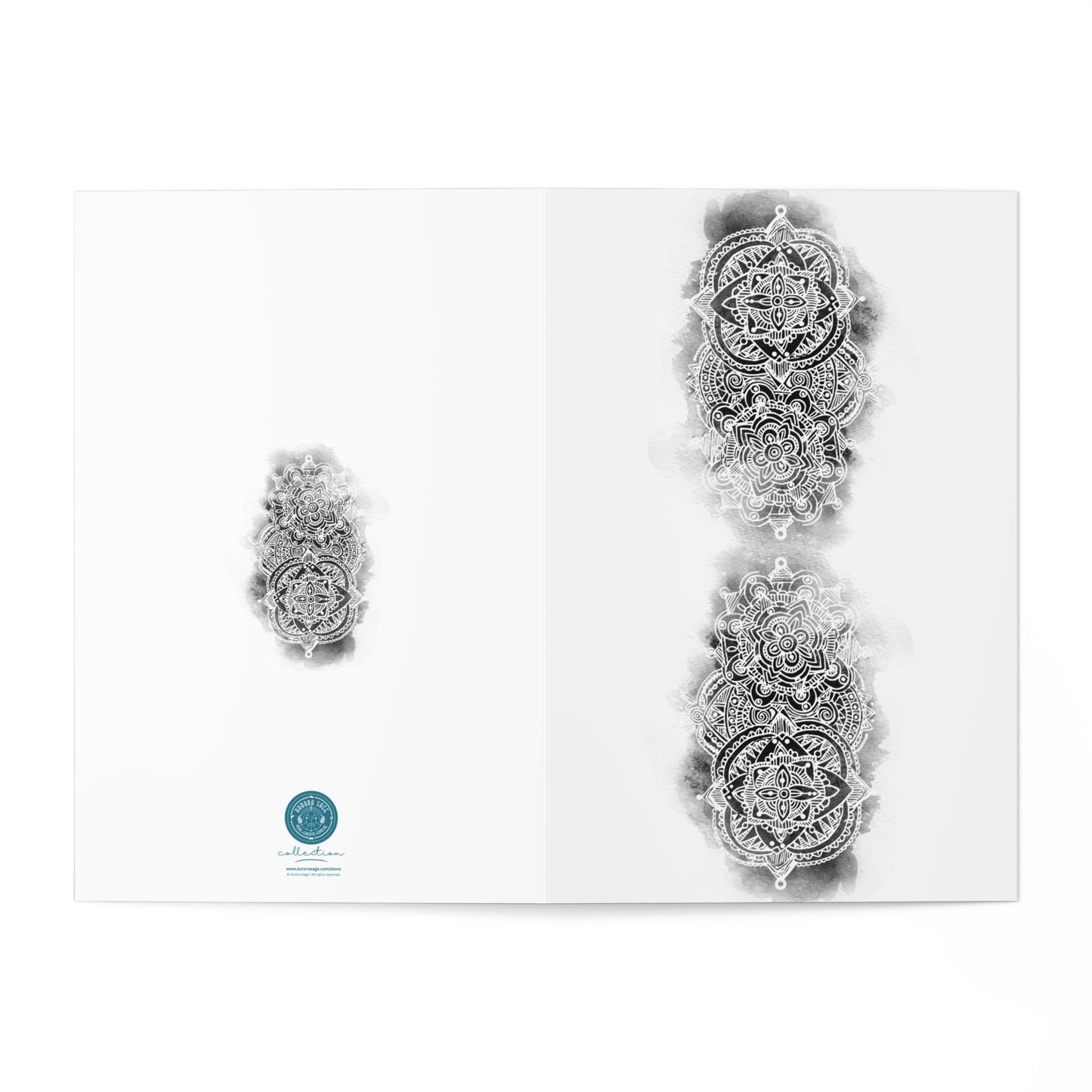 Misty Mandala | Greeting Cards Set of 7 for Every Occasion