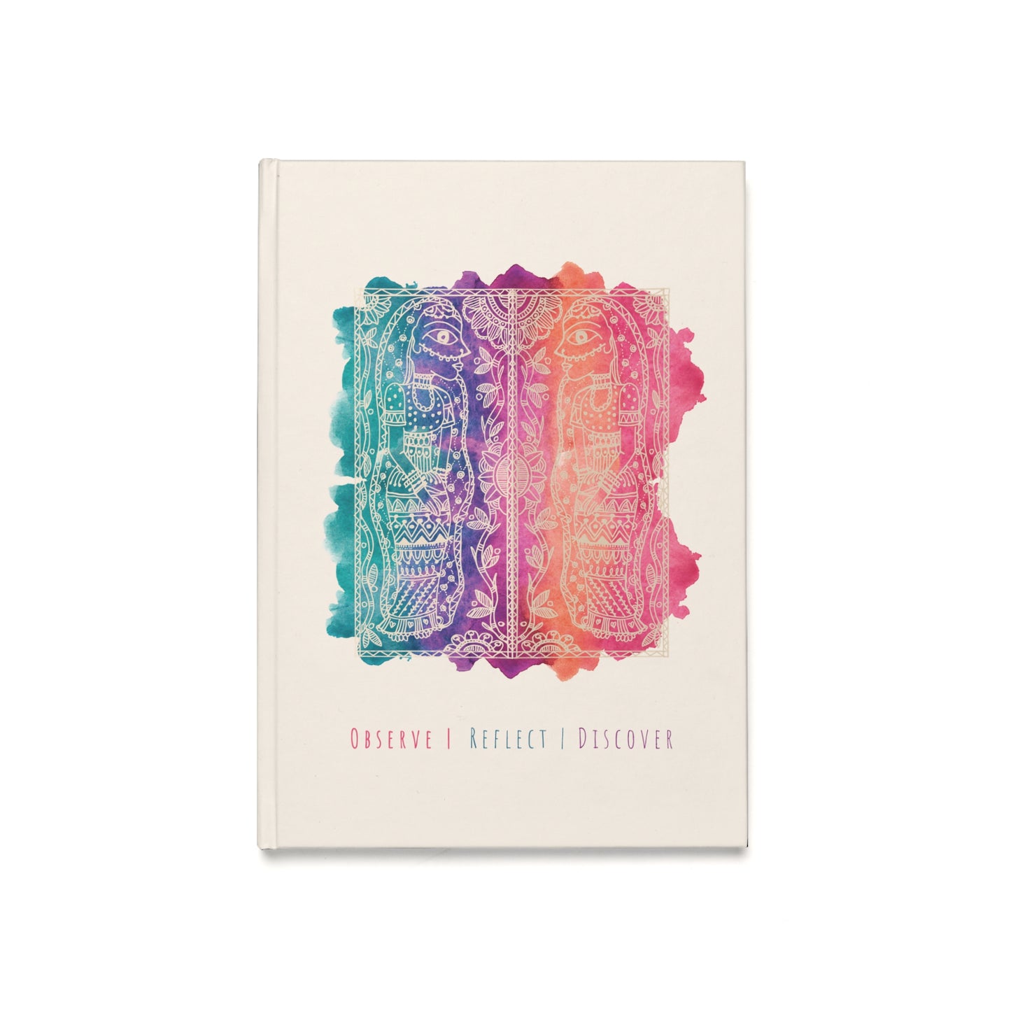 Observe | Reflect | Discover  - Hardcover Journal - A5