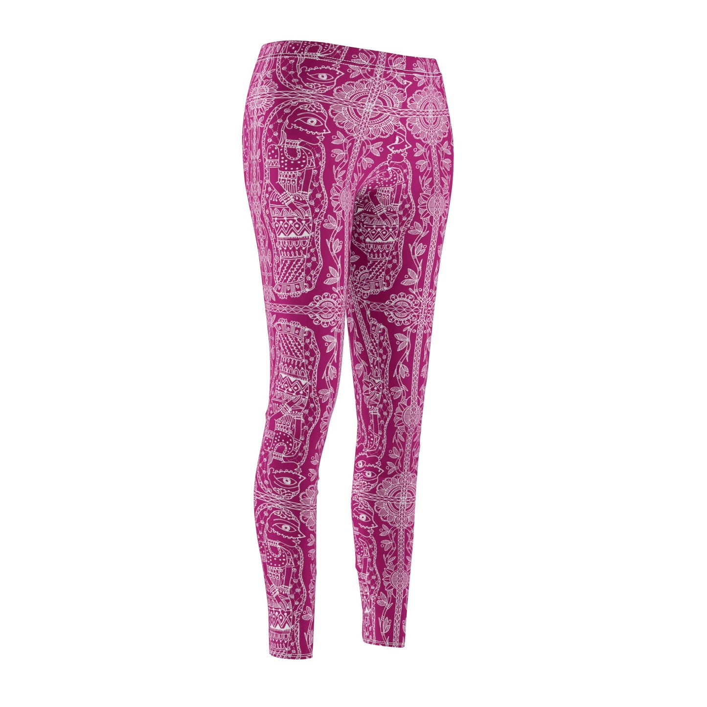 'Ranis Vibe' |  Casual Leggings – Comfortable Mid-Rise Activewear for Yoga & Everyday Wear