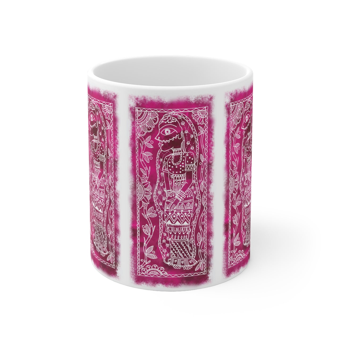 Colorful Artistic Ceramic Mug | 'Ranis Vibe'